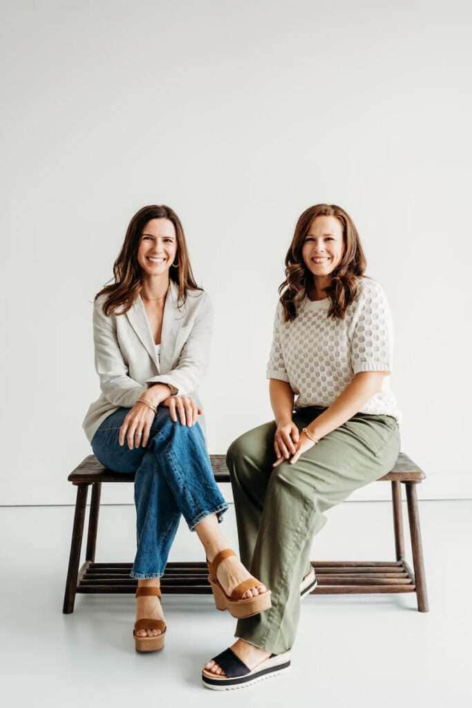 Women Sitting on Bench | Templates for Dance Studio Owners
